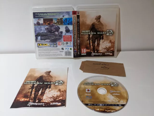 Jeu PS3 - Call of Duty Modern Warfare 2 - Playstation - TBE - FR - COMPLET