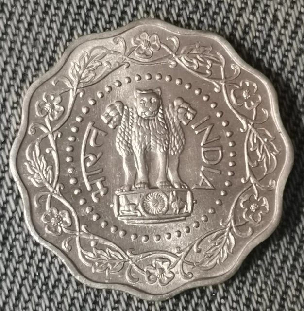 Inde Britannique 10 Paise 1974 Km#27.1 UNC
