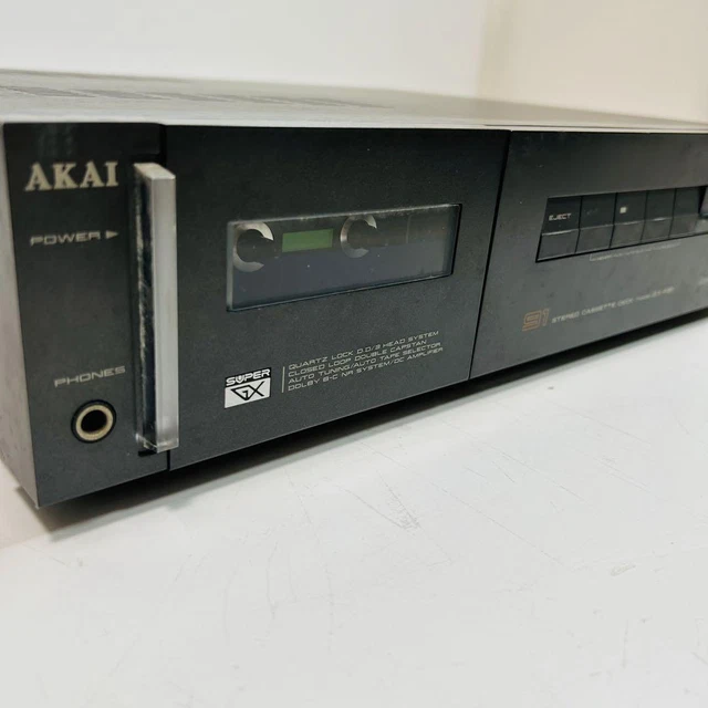 AKAI STEREO CASSETTE Deck GX-F91 3head Electric 1980s Vintage Rare Made ...