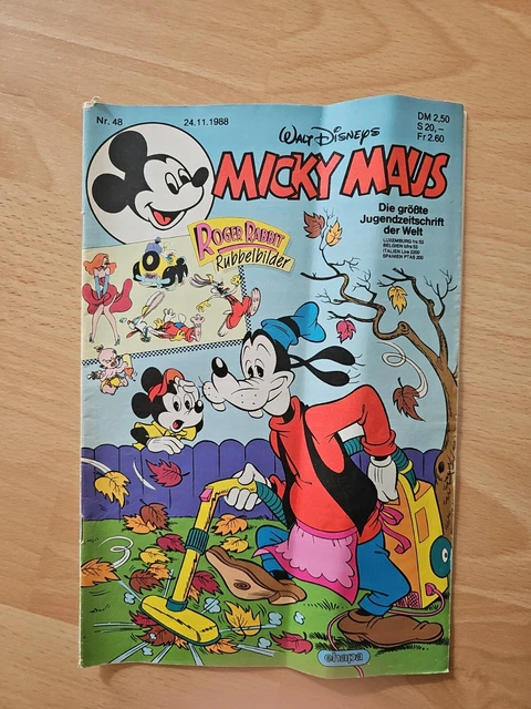 MICKY MAUS Heft Walt Disneys Nr. 48 1988