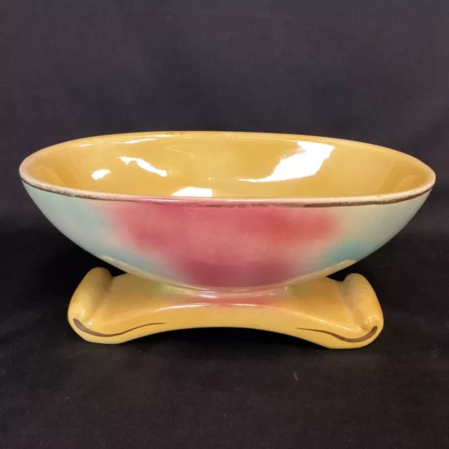 P.G.H Glazed Pottery Fruit Bowl ( 12D) MO#8801