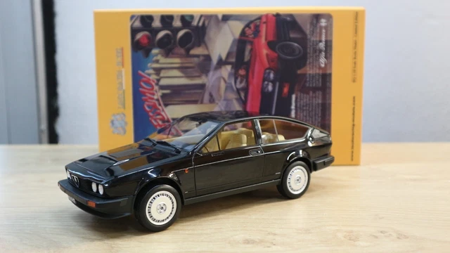 ALFA ROMEO ALFETTA Gtv 2000 Turbodelta 1979 Laudoracing Lm130C3 1:18 Black Noir EUR 195,00