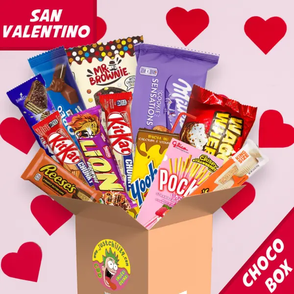 BOX SNACK AMERICANI Cioccolato San Valentino - Pocky, Milka, Reese's, Oreo-  10PZ EUR 19,99 - PicClick IT
