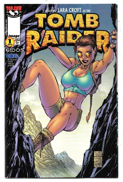 Tomb Raider #1 Lara Croft Michael Turner Variant Cover VG/FN (1999) Top Cow