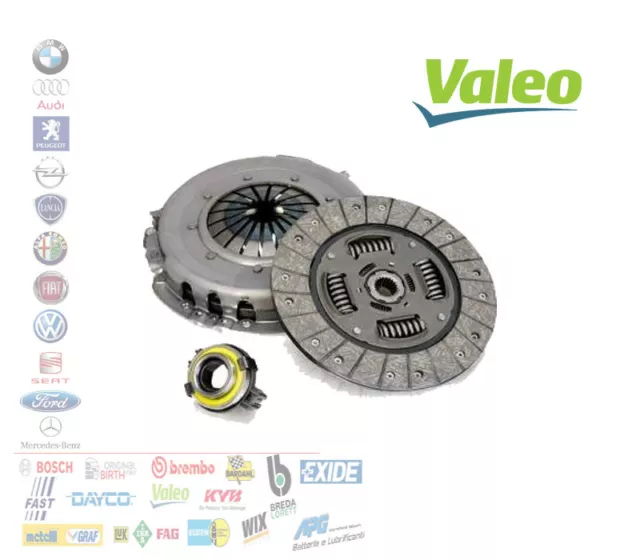 Kit Frizione Fiat Panda 500 1.3 Multijet 51 55 Kw Valeo 826522