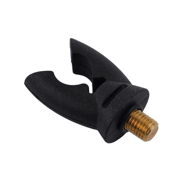 Bouchon De Canne à Pêche En Silicone - Taille L (26-32mm) - Noir - Élastique, Avec Trous De Drainage