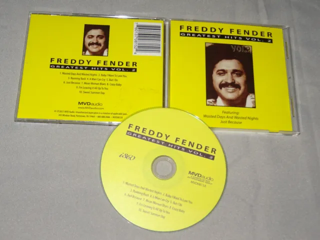 Freddy Fender - Greatest Hits Vol. 2 / Advance-Album-Cd 2017
