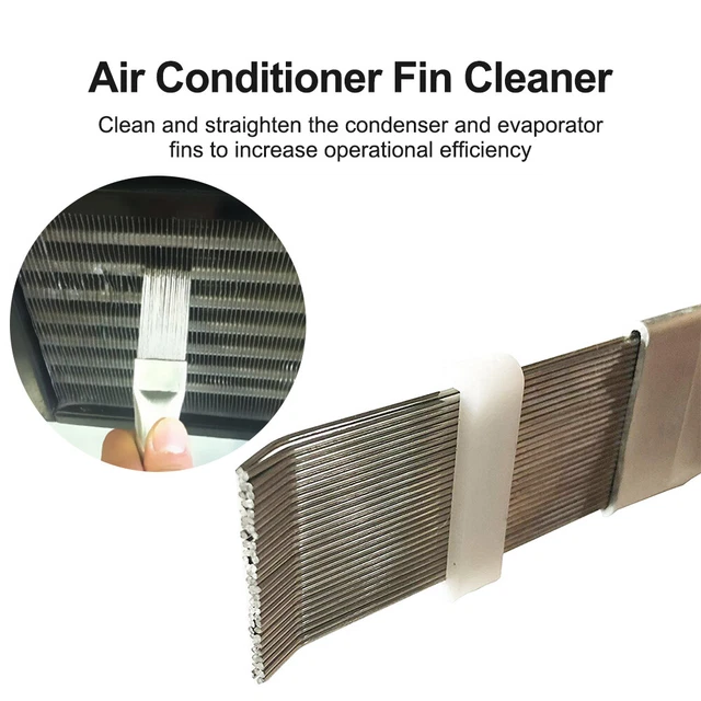 AC Fin Repair Tool & Coil Comb - Fix Dented Air Conditioner Condenser Fins, HVAC