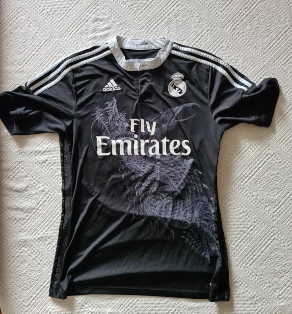 Trikot Real Madrid  Gareth Bale 2014-2015 black dragon Adidas