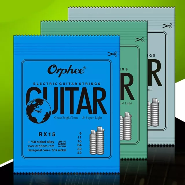 Orphee Electric Guitar Strings Full-Size Musical Instruments Accessories