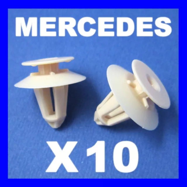 10x mounting clips door trim clips for Mercedes W204 W212 A0009918698