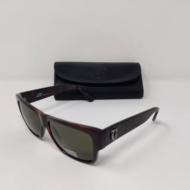 GIANNI VERSACE Genuine Vintage GV Men's Sunglasses Mod 372/2 - New Unused + Case