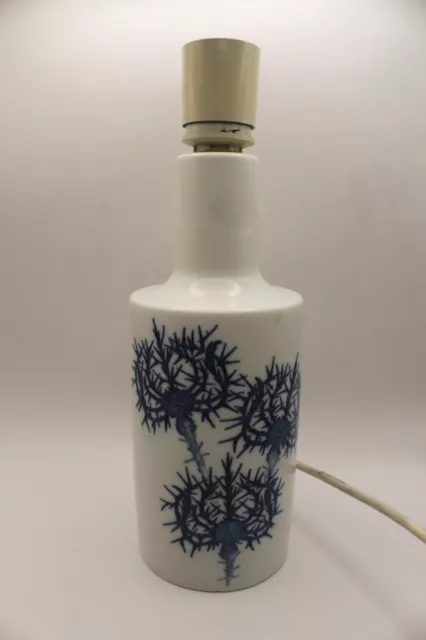 Royal Copenhagen Fog & Mørup Table Lamp Floor Lamp Porcelain Thistle 9"