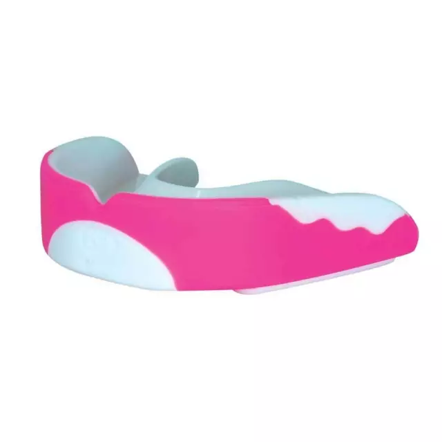 Optimum Velocity Rugby Mouthguard [pink/white] - Senior