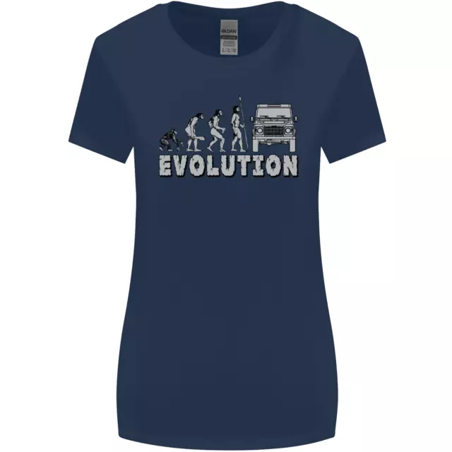 T-shirt 4X4 Evolution Off Roading divertente da donna taglio più largo 2