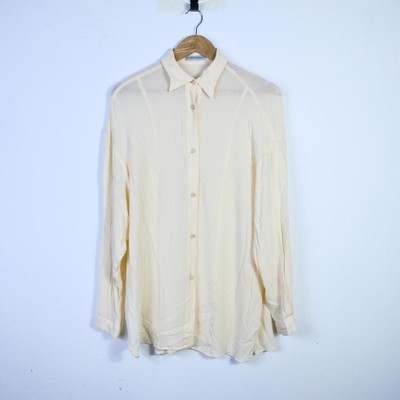 Byblos BYBLOS VINTAGE '80 Camicia Giacca Blusa Donna Cotone Woman Shirt Sz.L 46 