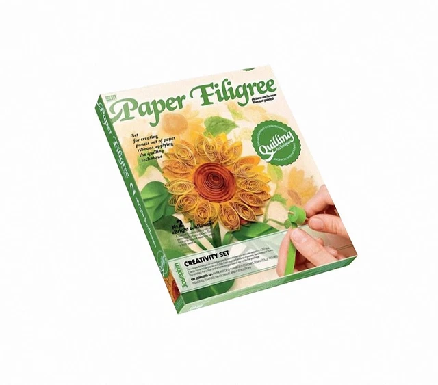 (ELF967002) - Josephin - Paper Filigree - Bright sunflower