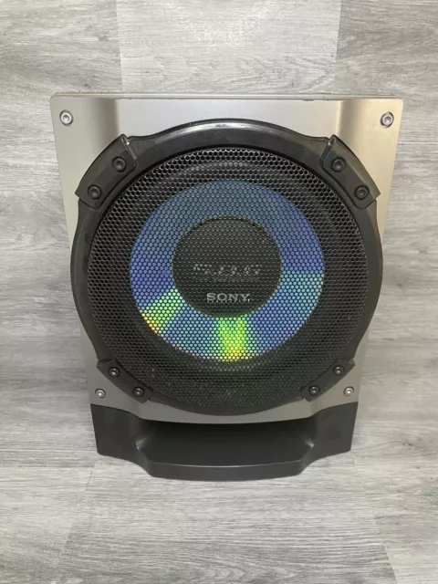 Sony SS-WG595 Black & Grey Wired 6-Ohm Super Bass Passive Subwoofer Speaker Only