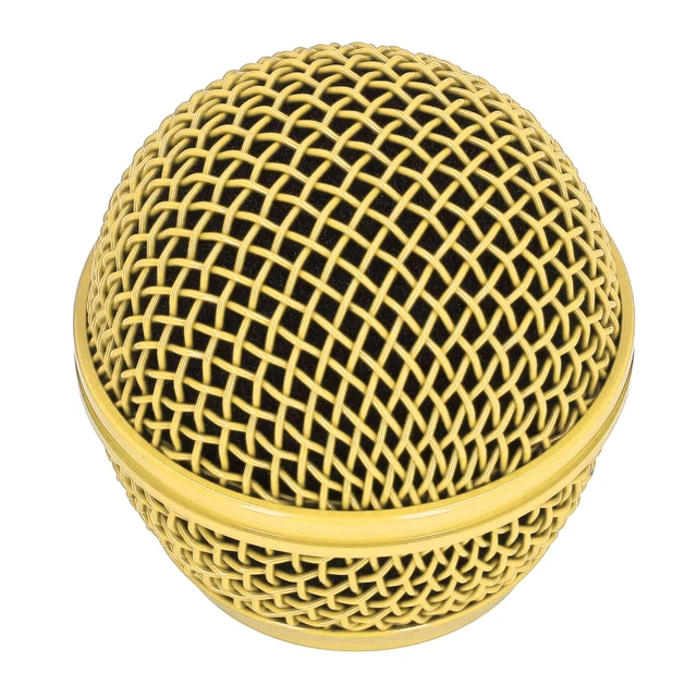 Wireless Microphone Grille Microphone Accessories Metal Microphone Grille For Sm58 Sm58s Sm58lc And More Red I.178561958