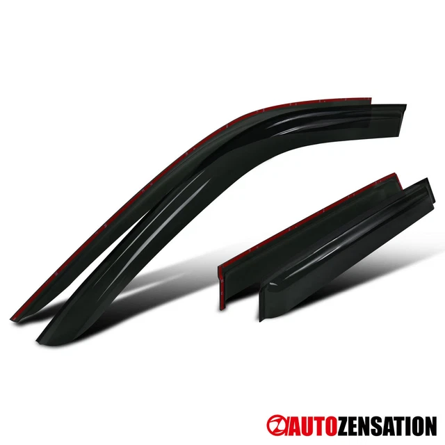 Fit 2002-2009 Chevy Trailblazer Rain Sun Guard Window Visors Shade Deflector