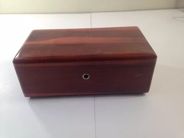 Vintage Lane Mini Cedar Hope Chest Teen High School Girl Gift Salesman Sample