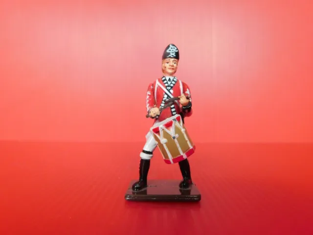 Soldier Lead Of 1ER Empire: Soldier Grenadier English With Drum