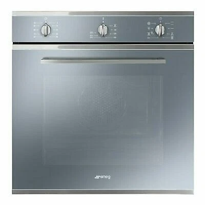 Smeg SF64M3DS Forno Combinato a Vapore da Incasso Multifunzione 63LT Silver