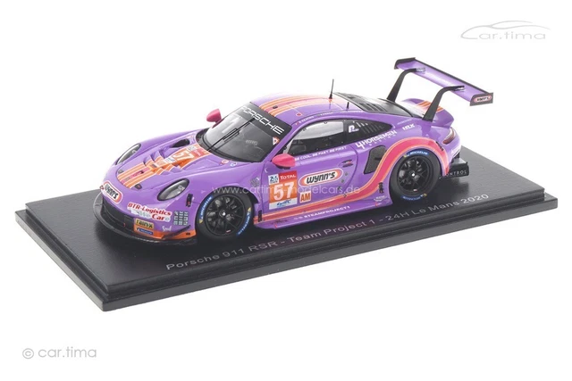 Porsche 911 RSR 24h Le Mans 2019 - Spark 1/43 - Miniature Neuve