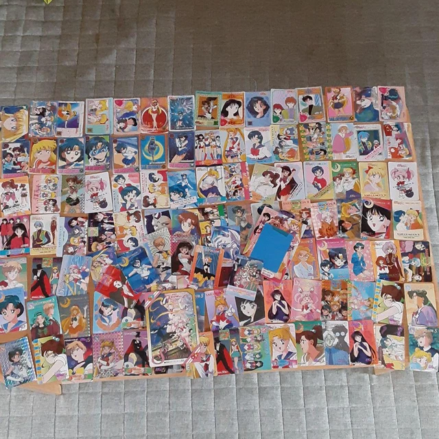 107 Sheets Sailor Moon Amada Card Bulk Sale