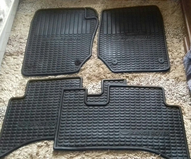 RANGE ROVER P38 Genuine Rubber Mats Set £79.50 PicClick UK