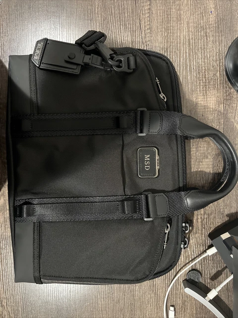 Tumi Alpha Bravo Academy Briefcase - Black