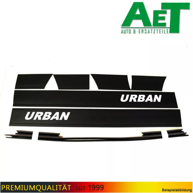 Tiras Protectoras de Choque Ancho Kit Derecho E Izquierdo lada Urban 4X4 Con 3