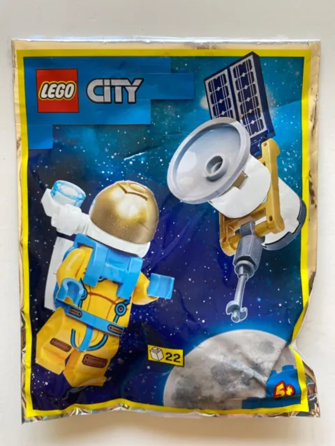 LEGO Sally Stardust Astronaut Satellite 952205 Foil Pack Set Minifigure SEALED