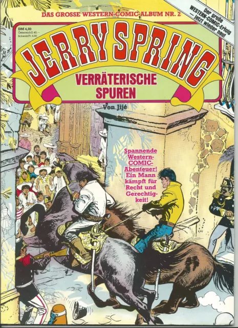 <>  JERRY SPRING  Western-Comic Album Nr. 2  Condor Verlag