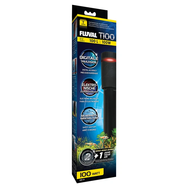 Calentador de acuario Fluval T100, PVP 29,99 EUR, NUEVO