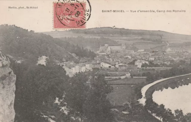 CPA 55 SAINT MIHIEL Overview of Camp des Romains