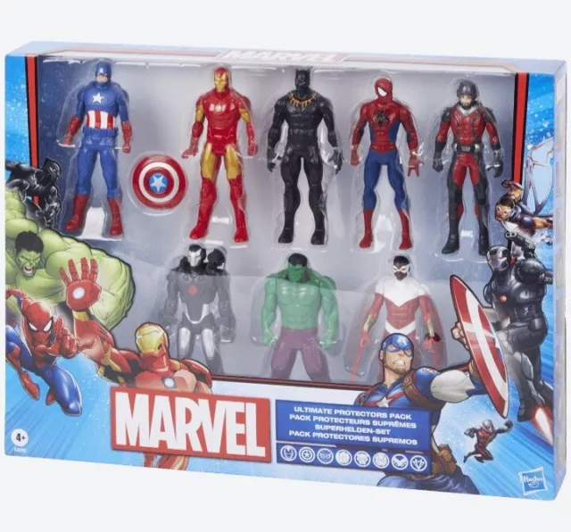 8 Marvel Action Figuren Ultimate Protectors Hasbro NEU OVP