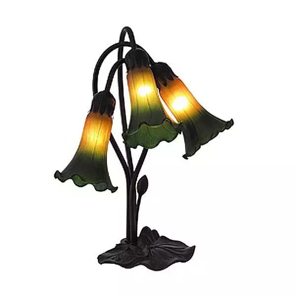 Three Globe Lily Table Lamp Light - Glass Choice - Will Ship Australia Wide