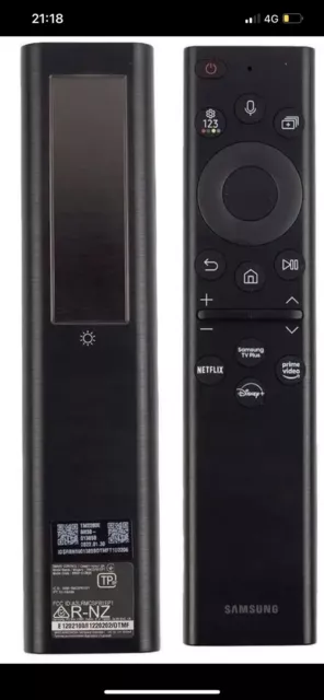 Télécommande Solaire TV SAMSUNG Noire REMOTE BN59-01385B Usb