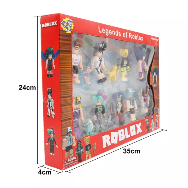 24pcs Roblox Legends Classic Noob Captain Champions Action Figures 8cm Kids  Gift