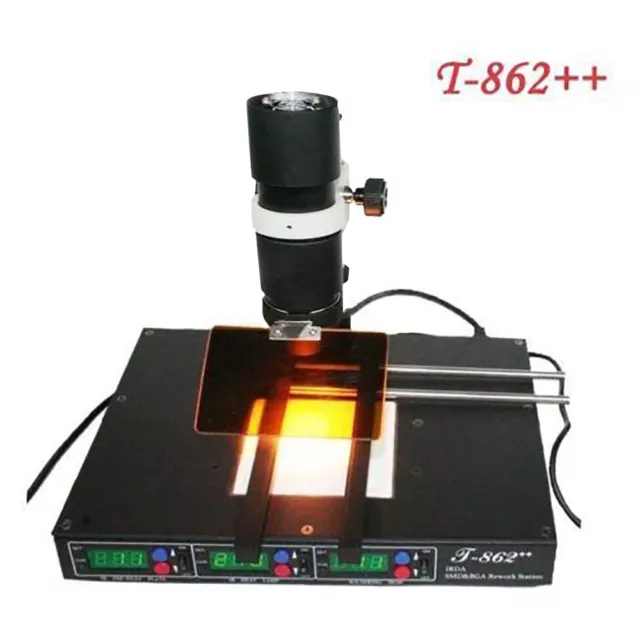 BGA Reballing Station IR SMT SMD Rework Station Soldering IRDA Welding Welder