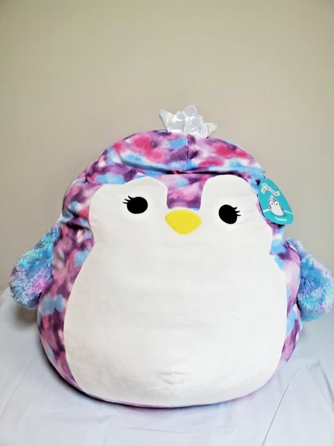 PELUCHE OFFICIELLE KELLYTOY Squishmallow Anya La Sirène Caticorne 16