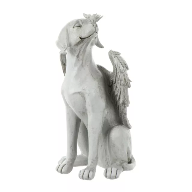 Engel-Hund-Statue Grabstein Für Hunde Tierskulptur Hundegrab-Statue Tribut