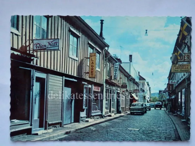 JONKOPING smedjegatan Svezia Sweden Hotel old postcard