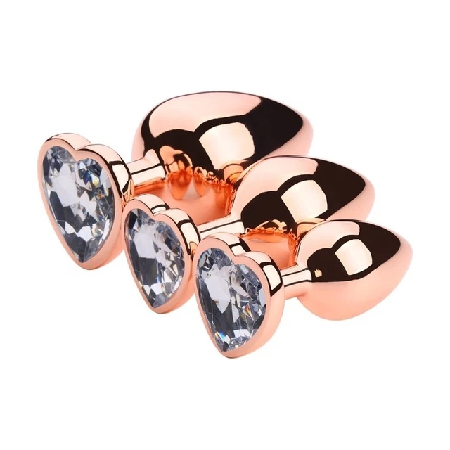 Plug Anal Bijou Rose - Taille LARGE 8 X 4 Cm - Neuf - Marque Rosebud