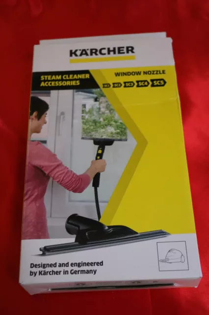 Kärcher Raclette vapeur pour les vitres accessoire pour nettoyeurs vapeur