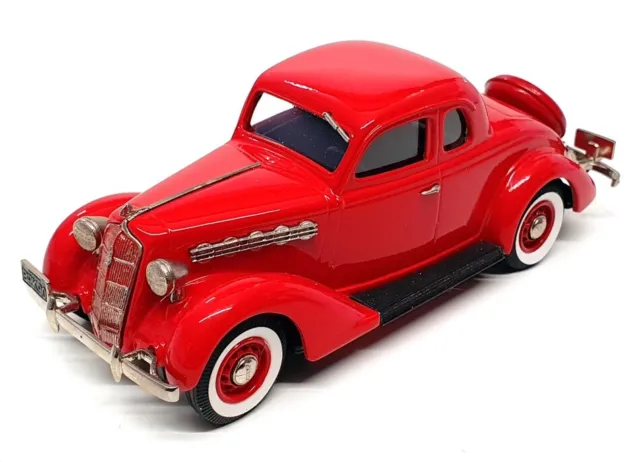 Brooklin Models 1/43 Scale BRK90 - 1935 Plymouth 5-Window Coupe - Red