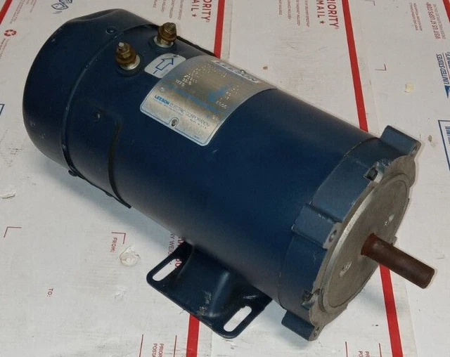 Leeson 108053.00 1 Hp Dc Motor 24 Vdc 1800 Rpm 56C Frame 35 In Lbs C4D17Fk9B