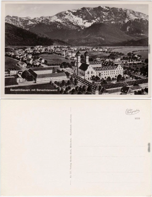Benediktbeuern Kloster  (Fotomontage)  b Bad Tölz-Wolfratshausen 1939