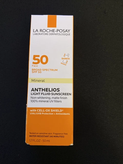 Protector solar ultra ligero mineral La Roche- Posay Anthelios FPS 50 1,7 oz